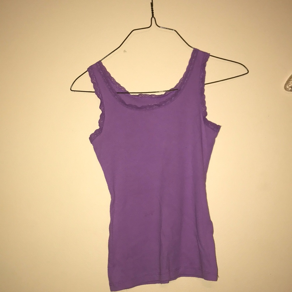 Purple Under Tanktop